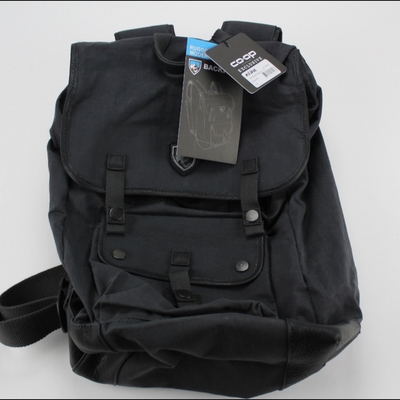 Kuhl Marauder Backpack Waxed Canvas 16L Black - Picture 5 of 10